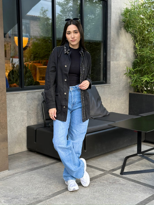 Black Denim Jacket