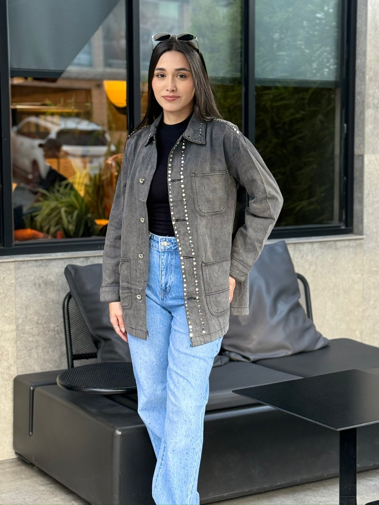 Black Denim Jacket